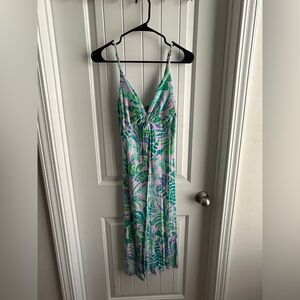 lilly pulitzer sabrinah midi dress Lilly Pulitzer Sabrinah Midi Dress In Multi Coral Bay Size 6